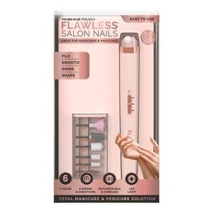 FINISHING TOUCH FLAWLESS SALON NAILS MANI DEVICE  (NEW WITH TAGS)